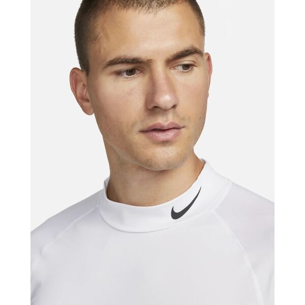 Nike DRI-FIT Мъжка термо тениска, бяло, Veľkosť XL