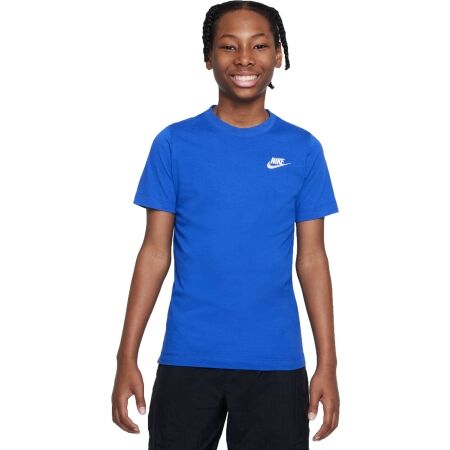 Nike NSW TEE EMB FUTURA B - Chlapčenské tričko