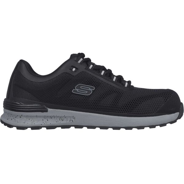 Skechers BULKLIN Мъжки работни обувки, черно, Veľkosť 48.5