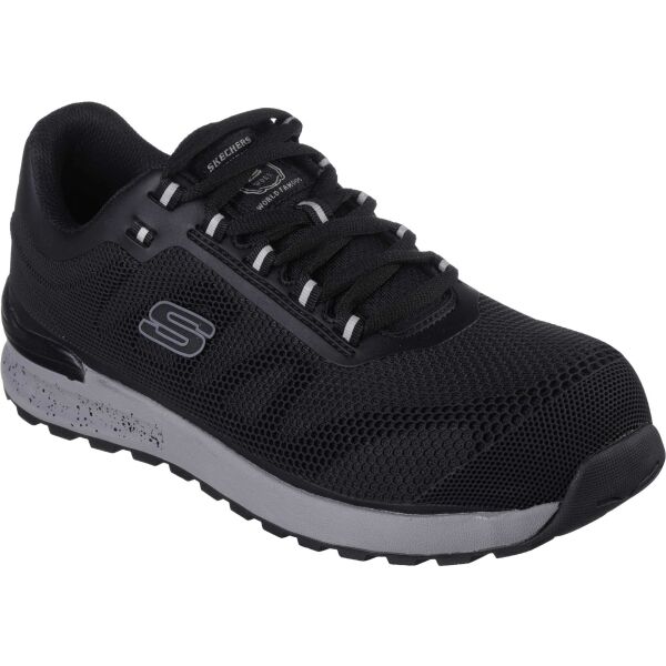 Skechers BULKLIN Мъжки работни обувки, черно, Veľkosť 45
