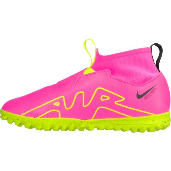 Nike JR ZOOM MERCURIAL SUPERFLY 9 ACADEMY TF Детски футболни обувки, розово, Veľkosť 38.5