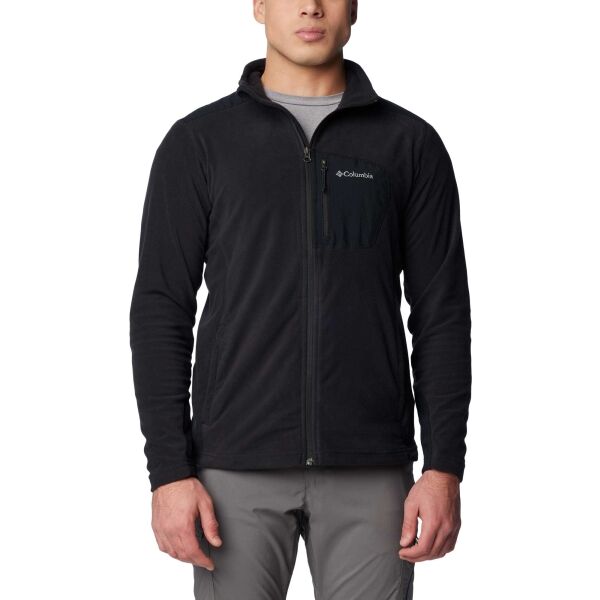 Columbia KLAMATH RANGE FULL ZIP Pánska bunda, čierna, veľkosť