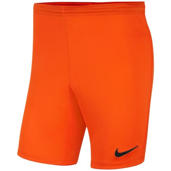 Nike DRI-FIT PARK III Мъжки къси шорти за футбол, оранжево, Veľkosť L