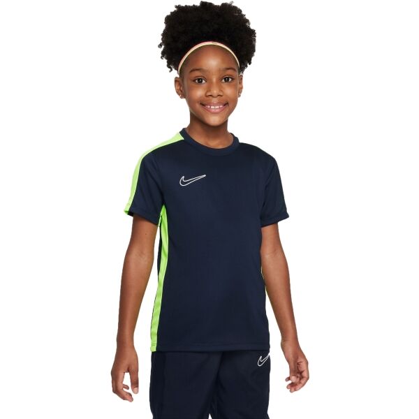 Nike DRI-FIT ACADEMY Kinder Fußballtrikot, Dunkelblau, Größe XS