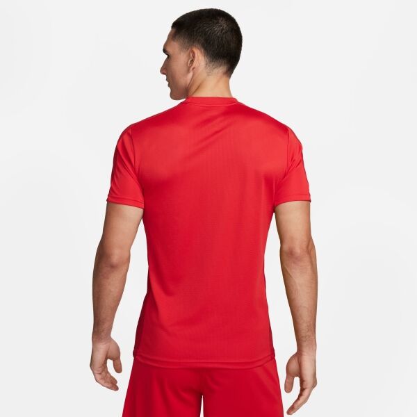 Nike DRI-FIT ACADEMY Pánske Futbalové Tričko, červená, Veľkosť L