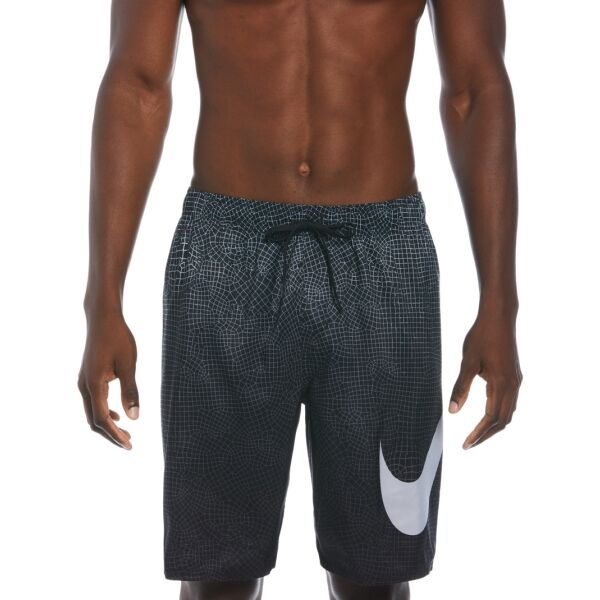Nike GRID SWOOSH BREAKER Férfi fürdőnadrág, fekete, méret