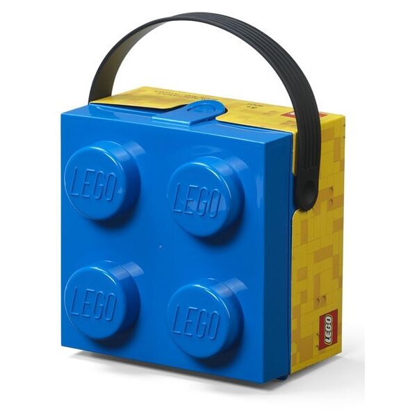 LEGO Storage HANDLE BOX Essensbox, Blau, Größe Os