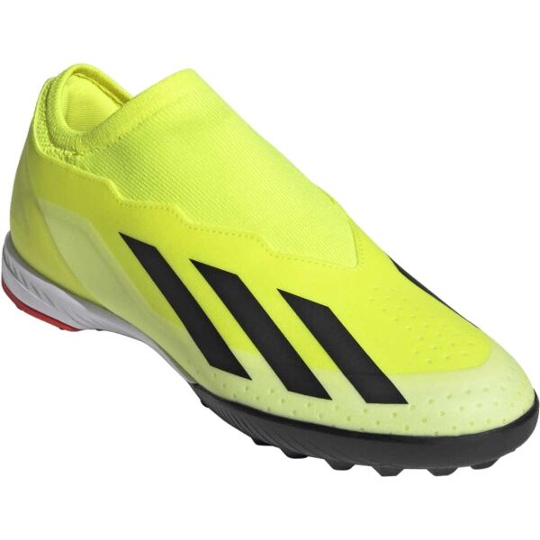 adidas X CRAZYFAST LEAGUE LL TF Férfi turf futballcipő, sárga, méret 42 2/3