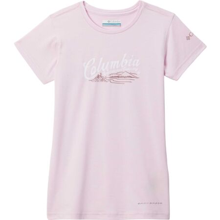 Columbia MISSION PEAK™ SHORT SLEEVE GRAPHIC SHIRT - Тениска за момичета
