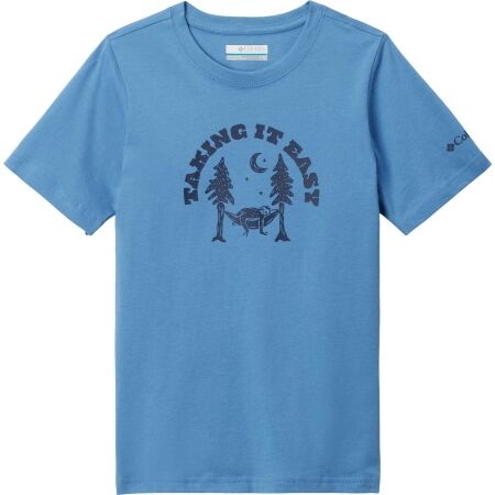 Columbia VALLEY CREED SHORT SLEEVE GRAPHIC SHIRT - Детска тениска