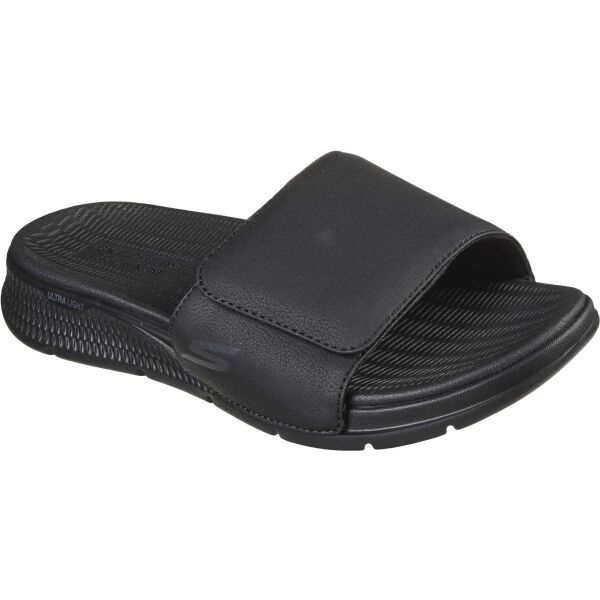 Skechers GO CONSISTENT - WATERSHED Pánske šľapky, čierna, veľkosť