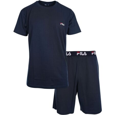Fila SET SHORT SLEEVES T-SHIRT AND SHORT PANTS IN JERSEY - Pánské pyžamo