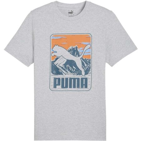 Puma GRAPHIC MOUNTAIN TEE - Férfi póló