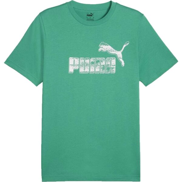 Puma GRAPHIC NO.1 LOGO TEE Pánske tričko, zelená, veľkosť
