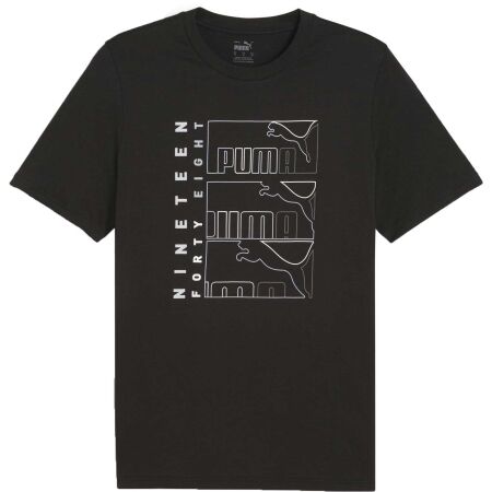 Puma GRAPHIC TRIPLE NO 1 LOGO TEE - Мъжка тениска