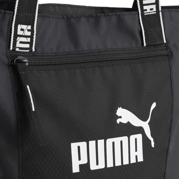 Puma CORE BASE SHOPPER Дамска чанта, черно, Veľkosť Os