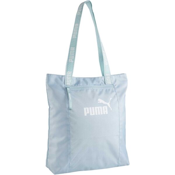 Puma CORE BASE SHOPPER Дамска чанта, светлосиньо, размер