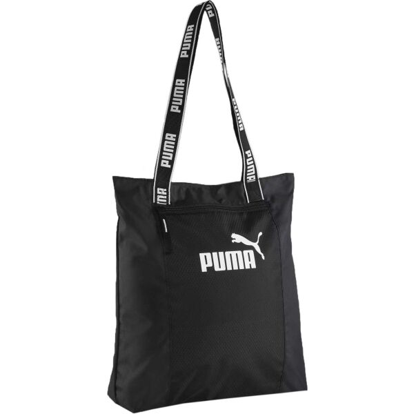 Puma CORE BASE SHOPPER Дамска чанта, черно, размер