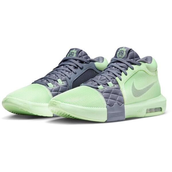 Nike LEBRON WITNESS 7 Мъжки баскетболни обувки, зелено, Veľkosť 42
