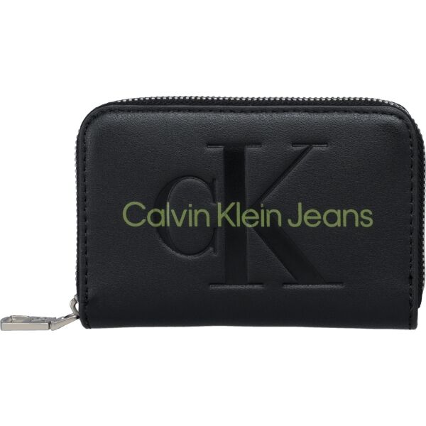 Calvin Klein ACCORDION ZIP AROUND Damen Geldbörse, Schwarz, Größe Os