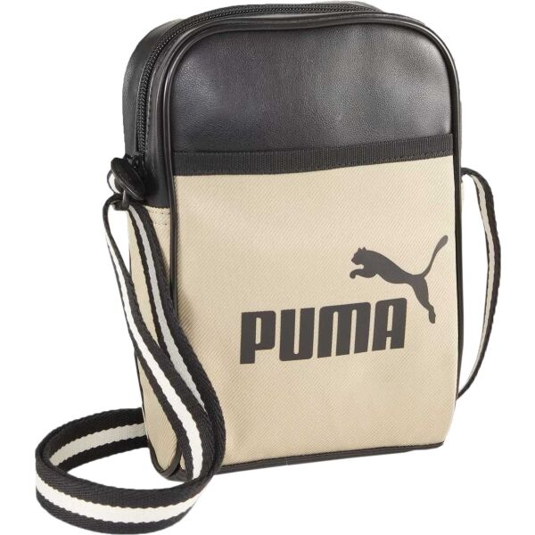 Puma CAMPUS COMPACT PORTABLE W Дамска чантичка, бежово, размер