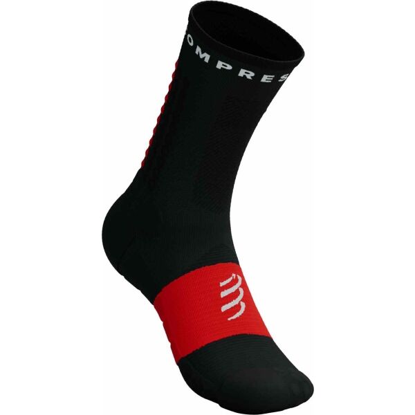 Compressport ULTRA TRAIL SOCKS V2.0 Чорапи за бягане, черно, Veľkosť T3