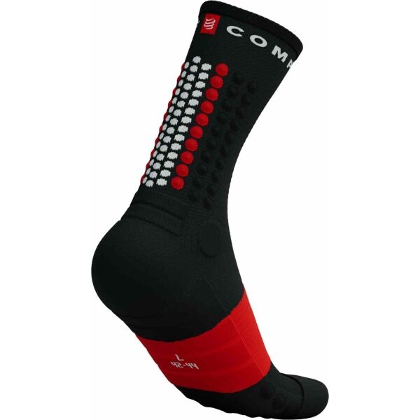 Compressport ULTRA TRAIL SOCKS V2.0 Чорапи за бягане, черно, Veľkosť T3
