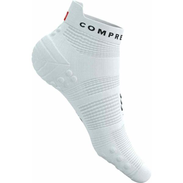 Compressport PRO RACING SOCKS V4.0 RUN Чорапи за бягане, бяло, Veľkosť T4