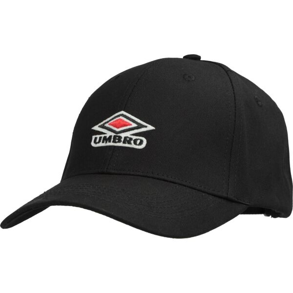 Umbro LOGO CAP Мъжка шапка с козирка, черно, размер