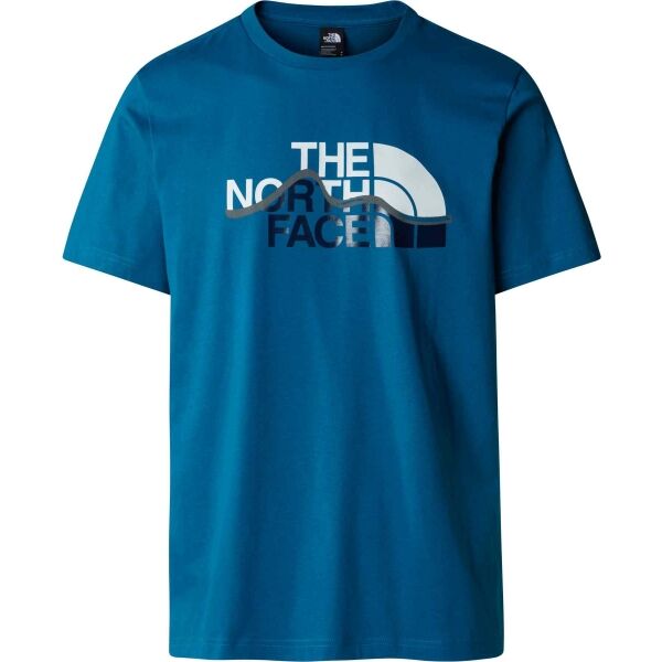 The North Face MOUNTAIN Pánske tričko, modrá, veľkosť