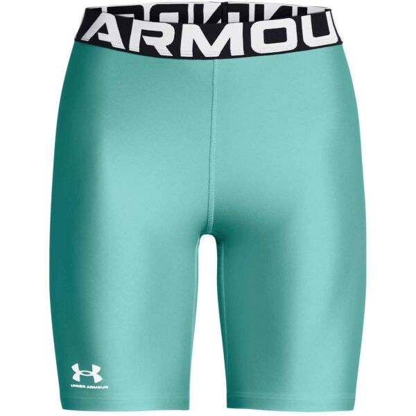 Under Armour AUTHENTICS 8IN Дамски къси панталони, тюркоазено, veľkosť S