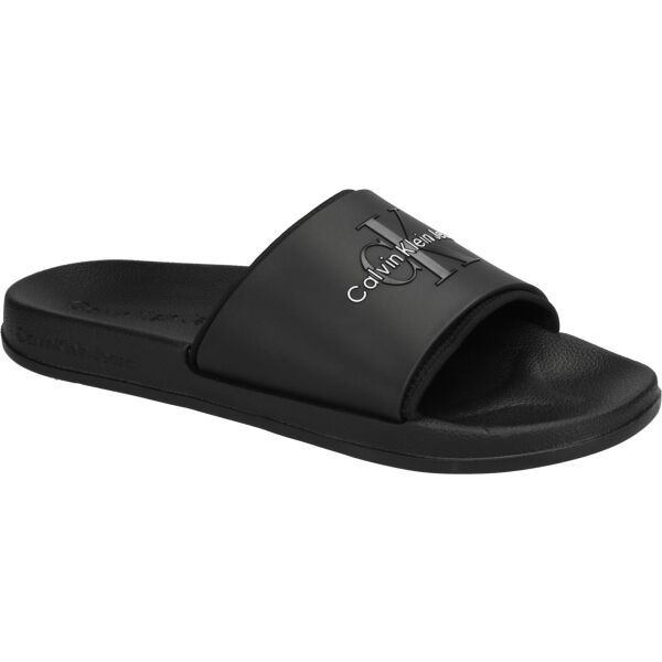 Calvin Klein SLIDE MONOGRAM Мъжки чехли, черно, размер