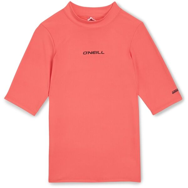O'Neill ESSENTIALS Момичешка тениска за плуване, цвят сьомга, размер