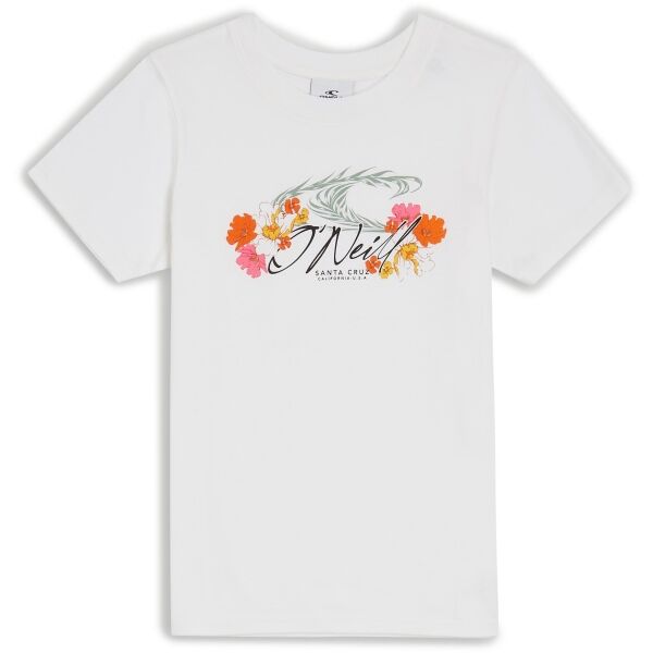 O'Neill SEFA Тениска за момичета, бяло, размер