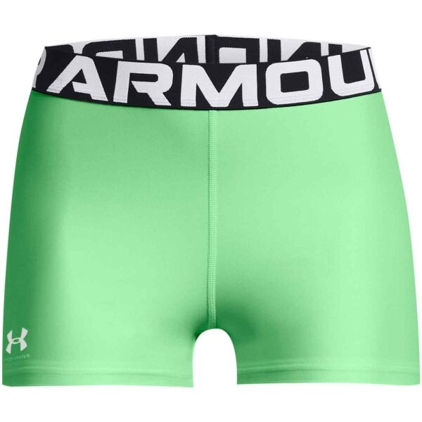 Under Armour AUTHENTICS Дамски къси панталони, светло-зелено, размер