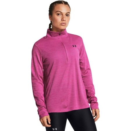 Under Armour TECH TEXTURED 1/2 ZIP - Дамска блуза с дълг ръкав