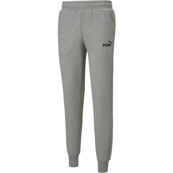 Puma ESS + 2 COL LOGO PANTS FL B Chlapčenské tepláky, sivá, veľkosť