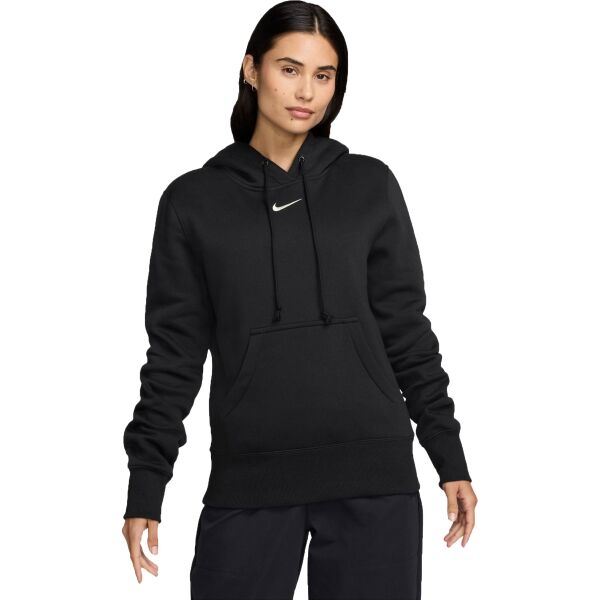 Nike SPORTSWEAR PHOENIX FLEECE Dámska mikina, čierna, veľkosť