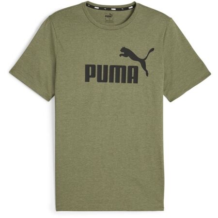 Puma ESSENTIALS HEATHER TEE - Pánske športové tričko