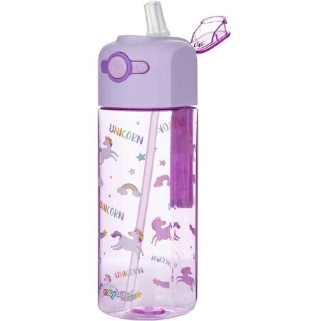 Oxybag UNICORN 450 ML - Detská plastová fľaša na pitie