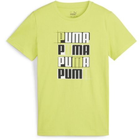 Puma ESSENTIALS + LOGO LAB TEE B - Chlapčenské tričko