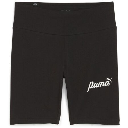 Puma ESSENTIALS+ BLOSSOM 7 SCRIPT SHORT - Ženske kratke hlače