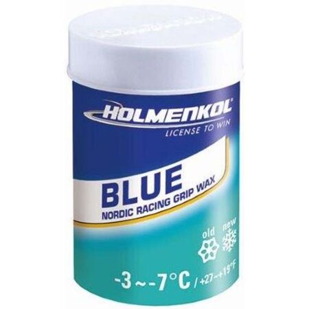 Holmenkol GRIP BLUE -3°C/-7°C - Stoupací vosk