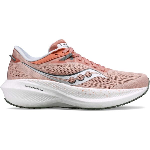 Saucony TRIUMPH 21 W Дамски обувки за бягане, цвят сьомга, размер 40