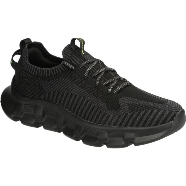 ALPINE PRO SANDER Мъжки спортно-всекидневни обувки, черно, размер