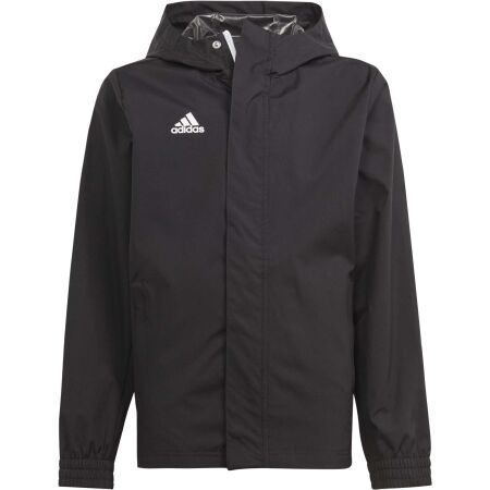 adidas ENTRADA 22 ALL WEATHER JACKET - Juniorská fotbalová bunda