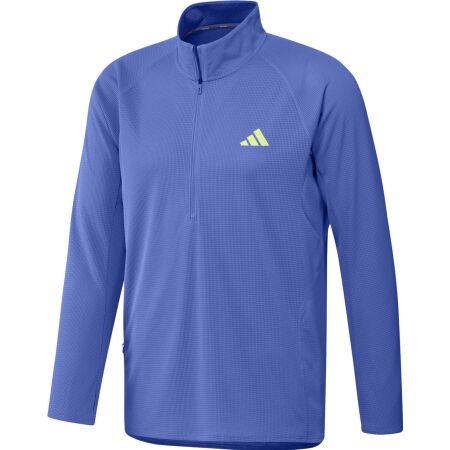 adidas ADIZERO RUNNING QUARTER-ZIP LONG SLEEVE - Pánske bežecké tričko