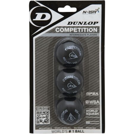 Dunlop COMP 3BBL - Loptička na squash