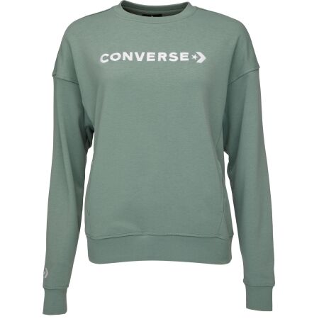 Converse WORDMARK FLEECE HOODIE EMB - Women's sweatshirt