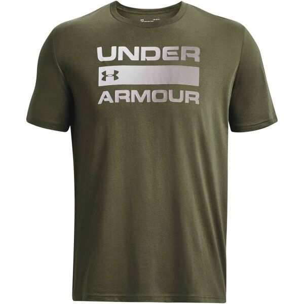 Under Armour UA TEAM ISSUE WORDMARK SS Pánske tričko, zelená, veľkosť